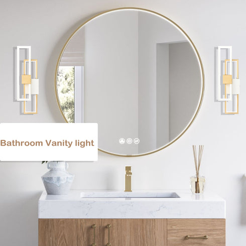 Imola Modern LED Wall Sconce Rectangle  Flush Mount Wall Light